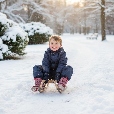 GROUNDIES OTTAWA Berry/Red | Dětské barefoot zateplené boty