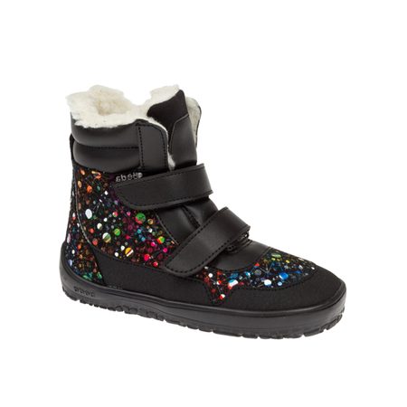 BEDA ZIMNÍ BFN 170070/W/MK/SO PLAYFUL PARROT | Dětské zimní zateplené barefoot boty