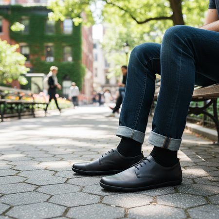 GROUNDIES Palermo Men Barefoot+ Black