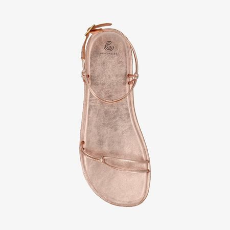 GROUNDIES CADIZ WOMEN Rose Gold| Dámské barefoot sandály 6