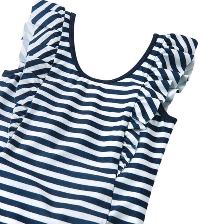 REIMA DÍVČÍ JEDNODÍLNÉ UV PLAVKY KROOLIIN Navy 3