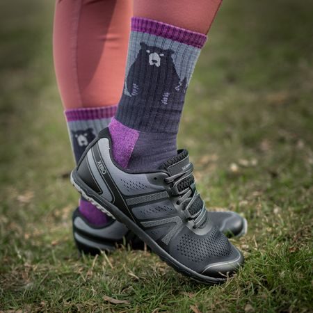 XERO SHOES HFS II Black / Frost Gray | Dámské sportovní barefoot tenisky