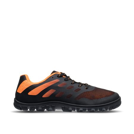 FREET CALVER Orange/Black | Barefoot sportovní tenisky