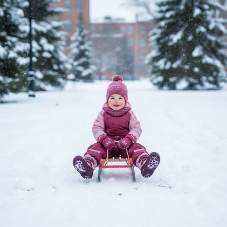 AFFENZAHN PREWALKER MIDBOOT VEGAN SNUGGY Otter Pink | Children's First Barefoot Insulated Boots