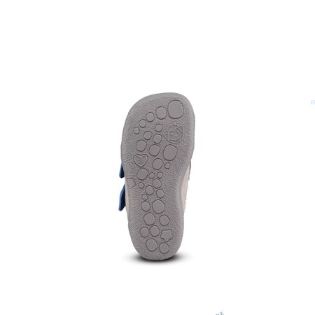 AFFENZAHN LEATHER WALKY Dog Grey | Dětské barefoot tenisky 9