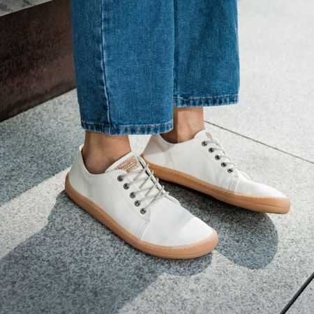 FRODDO SNEAKER VEGAN LACES II White | Barefoot tenisky
