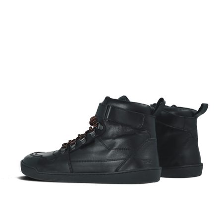CRAVE GLASGOW 2.0 Black | Kotníkové barefoot boty