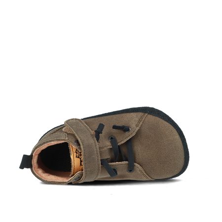 PEGRES CELOROČKY BF32L Green | Dětské celoroční barefoot boty