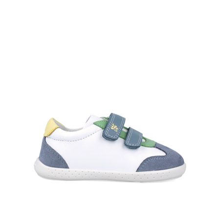 GARVALÍN TENISKY CASUAL White/Indigo | Dětské barefoot tenisky 1