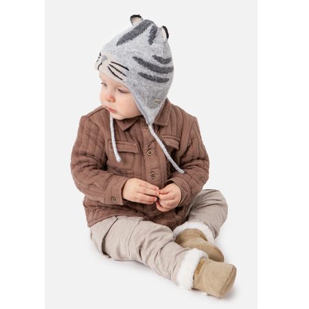 BARTS ČEPICE DAYSAM EARFLAP Heather Grey 3