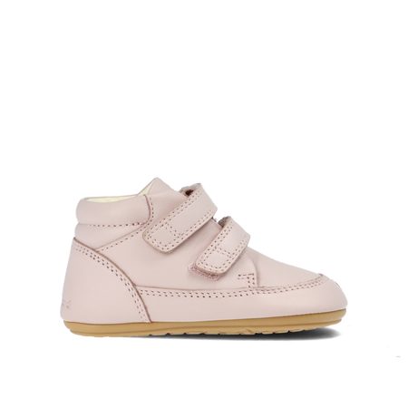 BUNDGAARD PREWALKER STRAP III Old Rose | Dětské první barefoot botičky