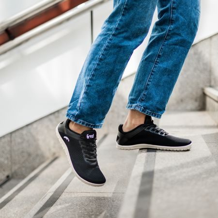 FREET VIBE Black | Barefoot sportovní tenisky