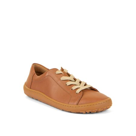 FRODDO TENISKY LEATHER LACES Cognac II | Barefoot tenisky