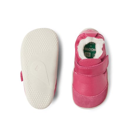 BOBUX XPLORER MARVEL ARCTIC Cerise | Dětské první zateplené barefoot botičky