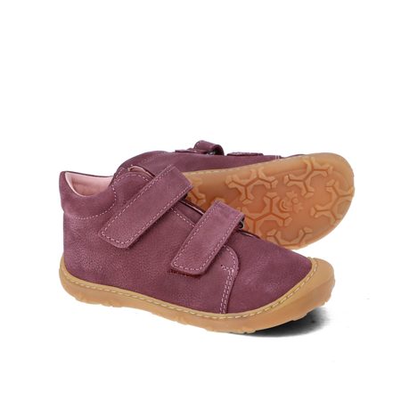 RICOSTA CHRISY Plum | Dětské celoroční barefoot boty