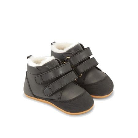 BUNDGAARD PREWALKER III WINTER Black WS | Dětské první barefoot botičky1