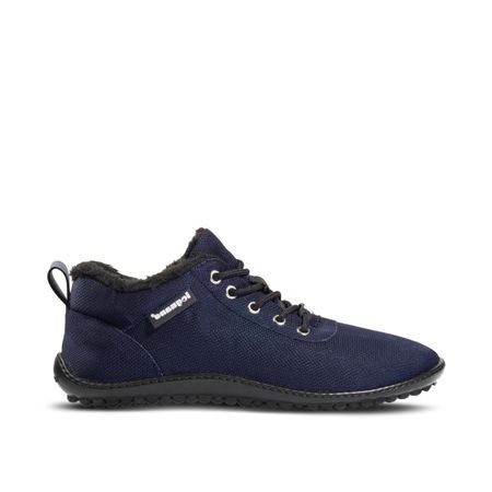 LEGUANO GALAXO Blue | Zateplené barefoot boty