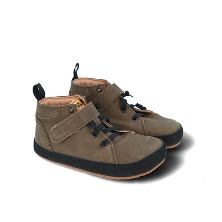 PEGRES CELOROČKY BF32L Green | Dětské celoroční barefoot boty