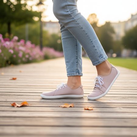 AYLLA BAREFOOT INCA DÁMSKÉ Pink | Dámské barefoot polobotky