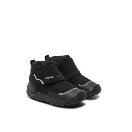 REIMA HIPPII Black | Dětské barefoot zimní boty