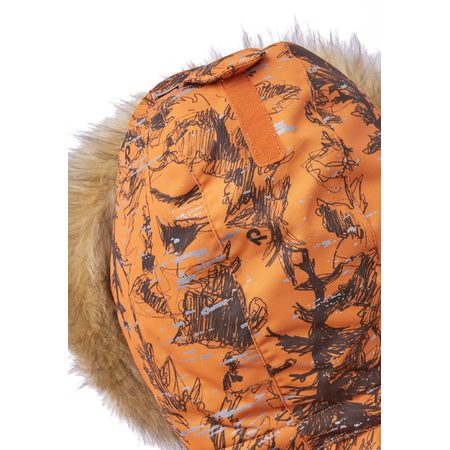 REIMA ZIMNÍ BUNDA SPRIG Autumn Orange 6