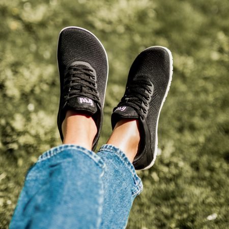 FREET VIBE Black | Barefoot sportovní tenisky