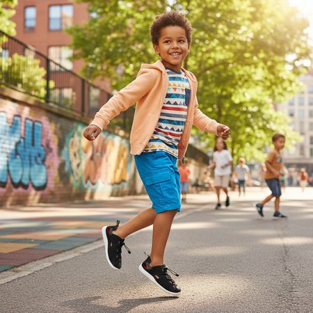 REIMA VALOA Black | Children's barefoot sandals