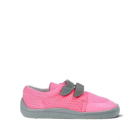 BEDA TENISKY BF 0001/ST/W/OT LILLY Neon Pink | Dětské barefoot tenisky