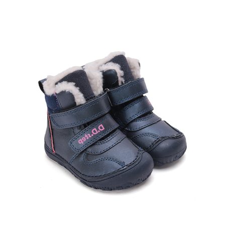 D.D.STEP W073-42814B ZIMNÍ KOTNÍKOVÉ BOTY Royal Blue 2