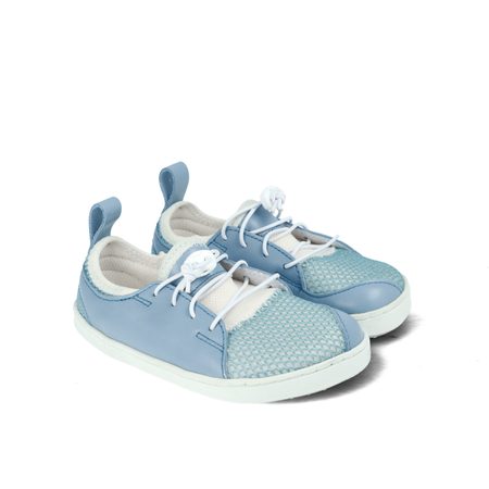 PEGRES TENISKY JUNIOR BF53 0.2 Modrá | Dětské barefoot tenisky