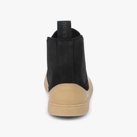 GROUNDIES SIENNA WOMEN Black Camel | Dámské barefoot chelsea boty