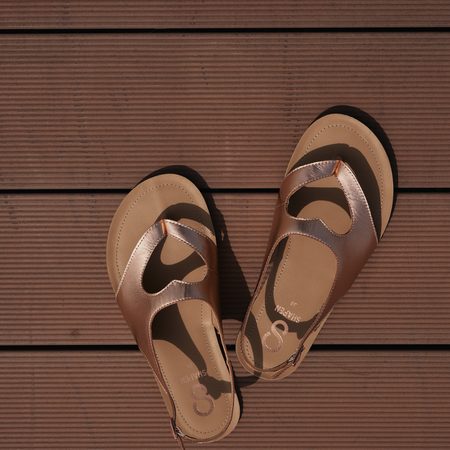 SHAPEN SANDÁLKY MAI 2.0 Rose Gold | Dámské barefoot sandály