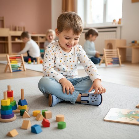 PEGRES SLIPPERS Textile with a cross section Blue
