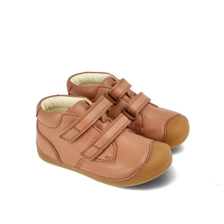 BUNDGAARD PETIT Cognac | Dětské celoroční barefoot boty