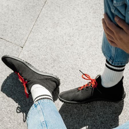 LEGUANO INSPIRO Lava | Barefoot sportovní tenisky