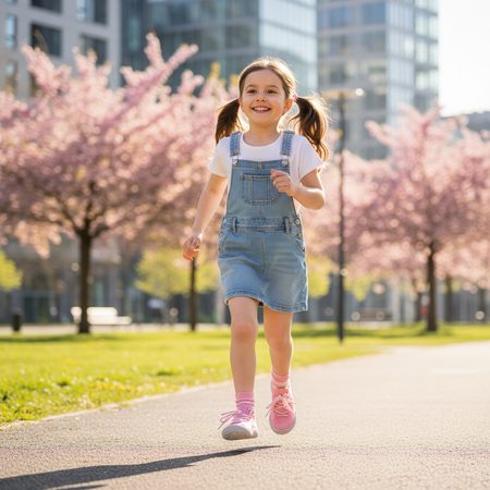 FRODDO LIGHT Pink Trainers | Children's Barefoot Trainers