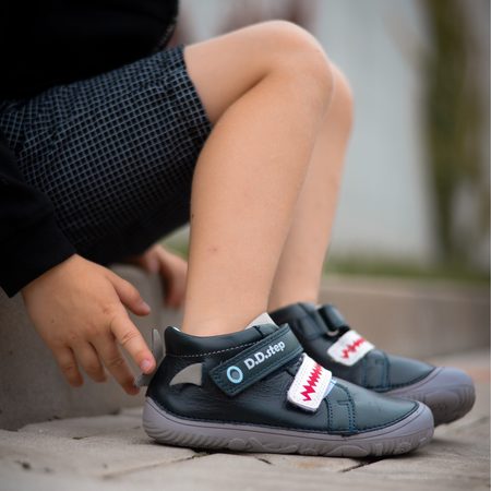 D.D.STEP S073-223 CELOROČNÍ TENISKY Modré 2