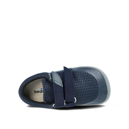 BEDA TENISKY BF 0001/ST/W/OT PHILIP Dark Blue | Dětské barefoot tenisky