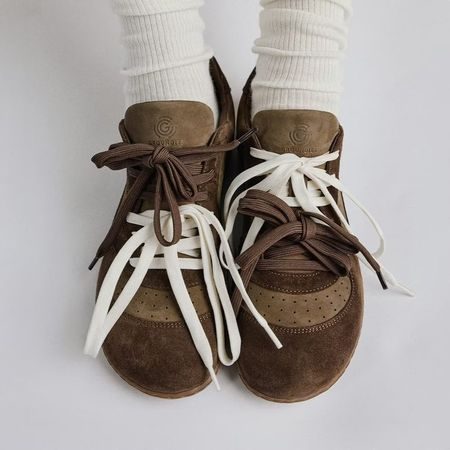 GROUNDIES® Nova GO1 Chocolate | Barefoot tenisky