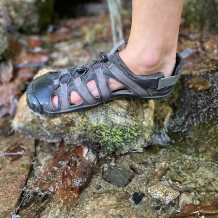 FREET ZENNOR Black Grey | Barefoot sportovní sandály