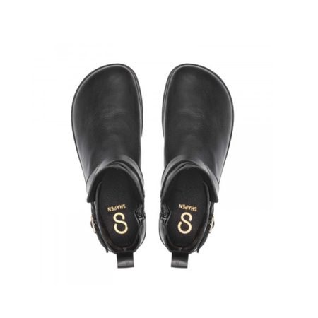 SHAPEN DIVINE Black | Dámské barefoot kotníkové boty