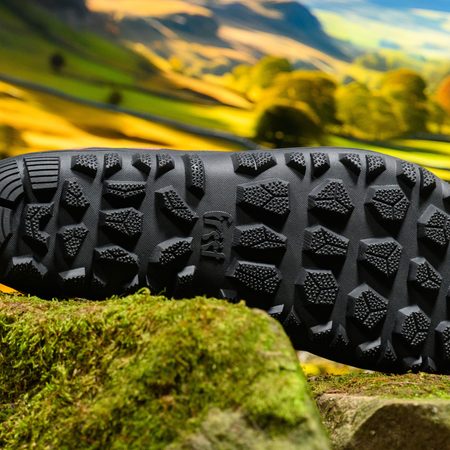 FREET CALVER Orange/Black | Barefoot sportovní tenisky