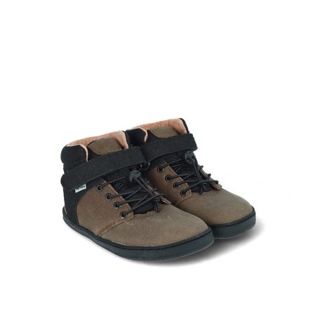 PEGRES CELOROČNÍ BF 56L Zelené | Dětské celoroční barefoot boty