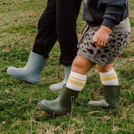 IGOR HOLÍNKY Green | Dětské barefoot holínky