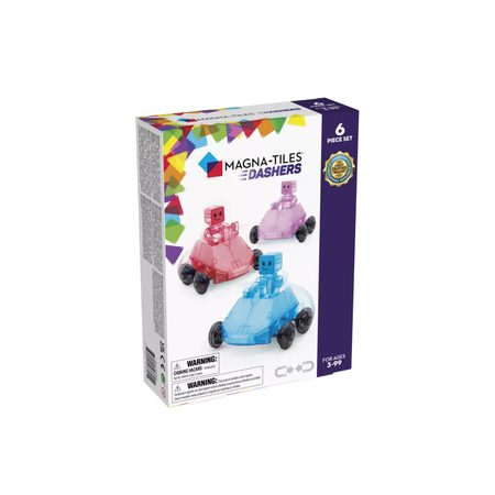 MAGNETICKÁ STAVEBNICE MAGNA TILES DASHERS 6 DÍLŮ