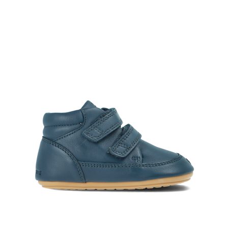 BUNDGAARD PREWALKER STRAP III Navy | Dětské první barefoot botičky