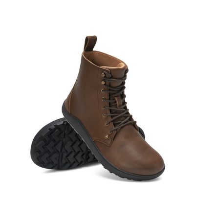 XERO SHOES BRECKENRIDGE Brown | Dámské barefoot kotníkové boty