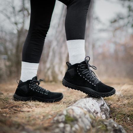 MERRELL WRAPT MID WP Black | Barefoot pohorky