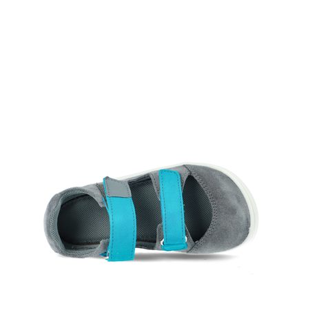 BABY BARE SANDÁLKY FEBO JOY Grey Tyrkys | Dětské barefoot sandály