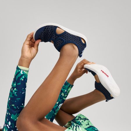 REIMA RANTAAN-J 2.0 Navy | Dětské barefoot sandály